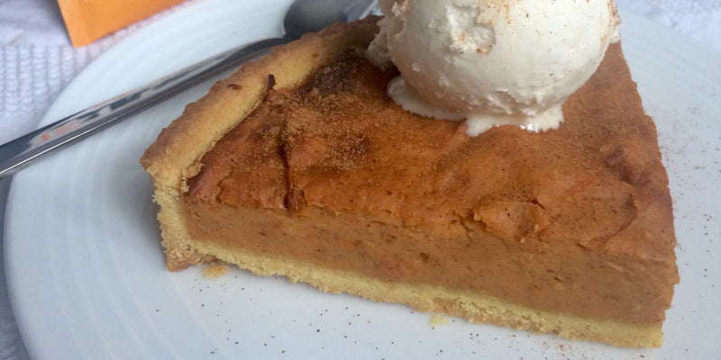 Autumn Spiced Sweet Potato Pie