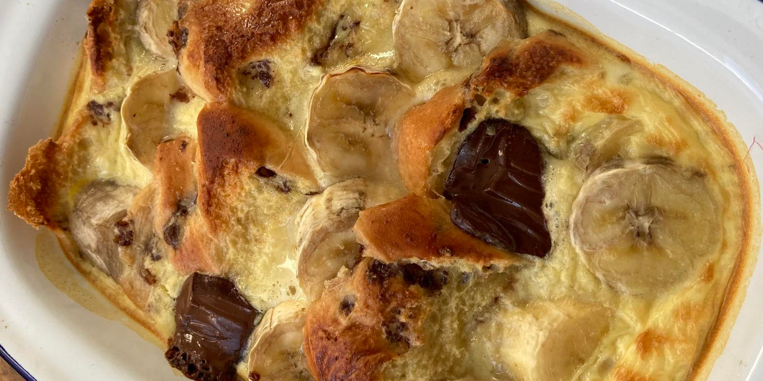 Banana Baked Brioche