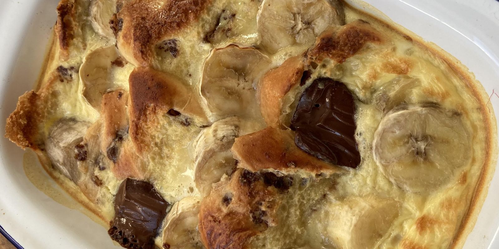 Banana Baked Brioche