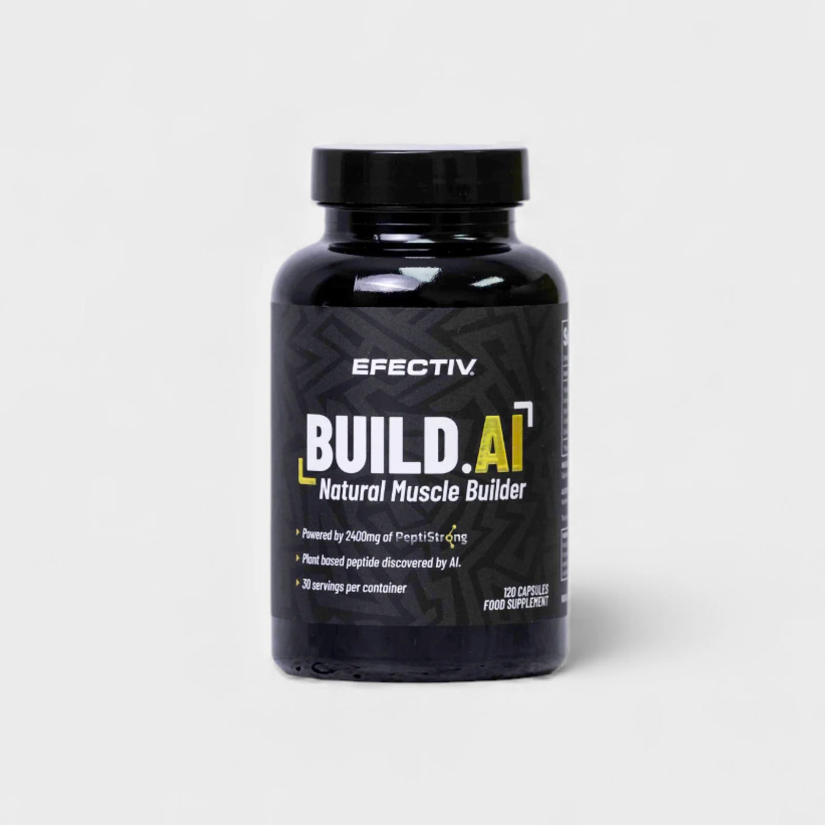 EFECTIV® BUILD.AI (with PeptiStrong®) | 30 Servings | Muscle Builder