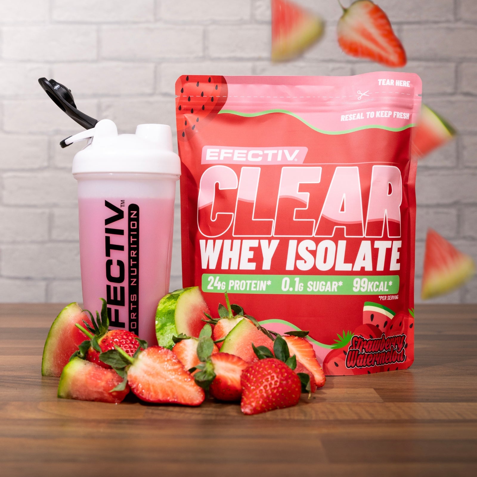 EFECTIV® Clear Whey Isolate | 20 Servings | Muscle Recovery