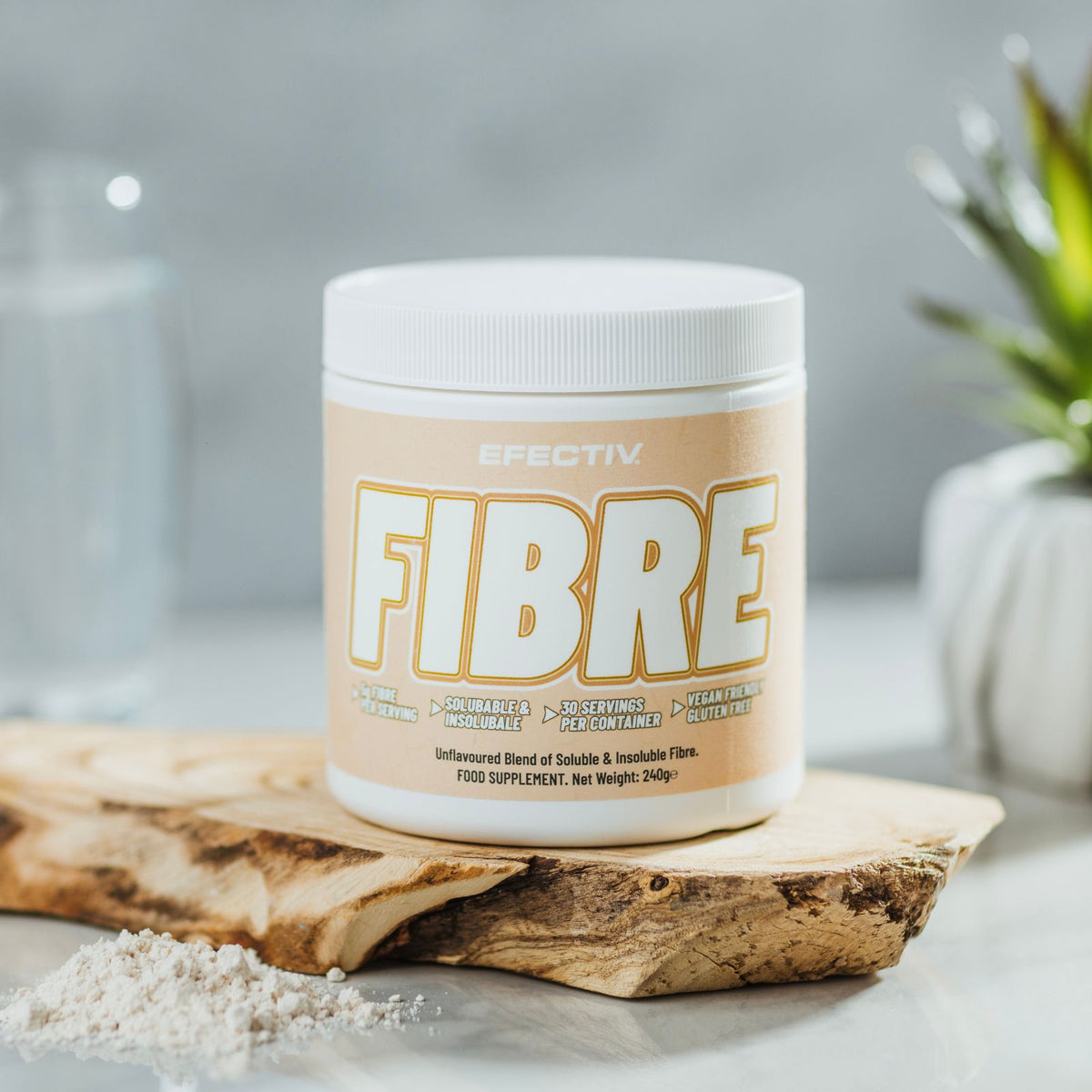 EFECTIV® Fibre Powder | 30 Servings | Digestive & Gut Health Support