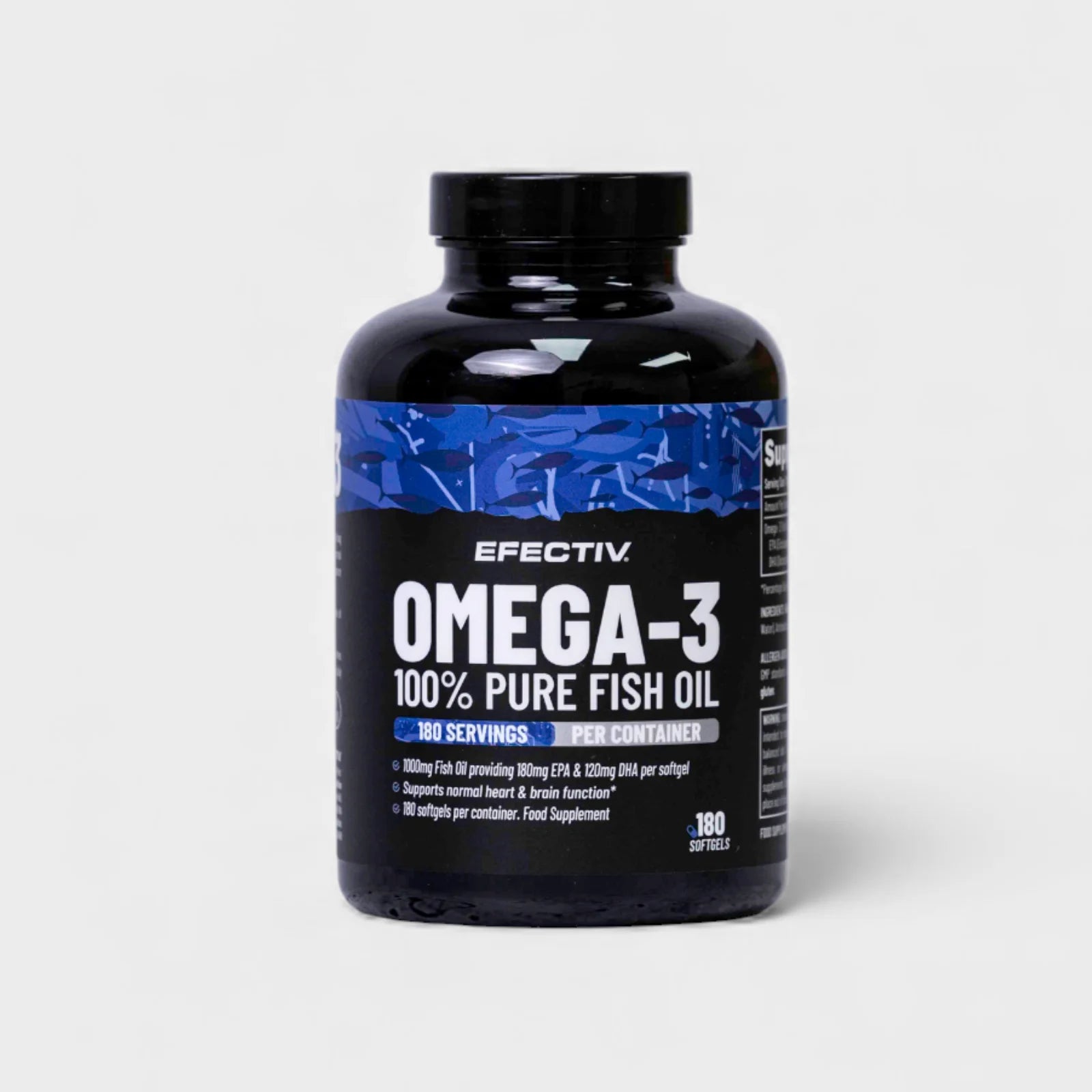 EFECTIV® Omega-3 Fish Oil | 180 Softgels | Heart & Joint Health