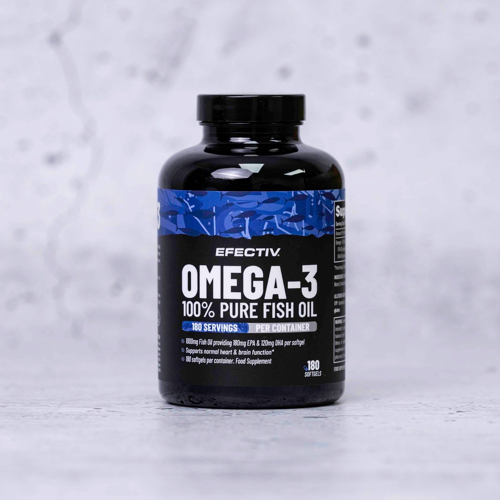 EFECTIV® Omega-3 Fish Oil | 180 Softgels | Heart & Joint Health
