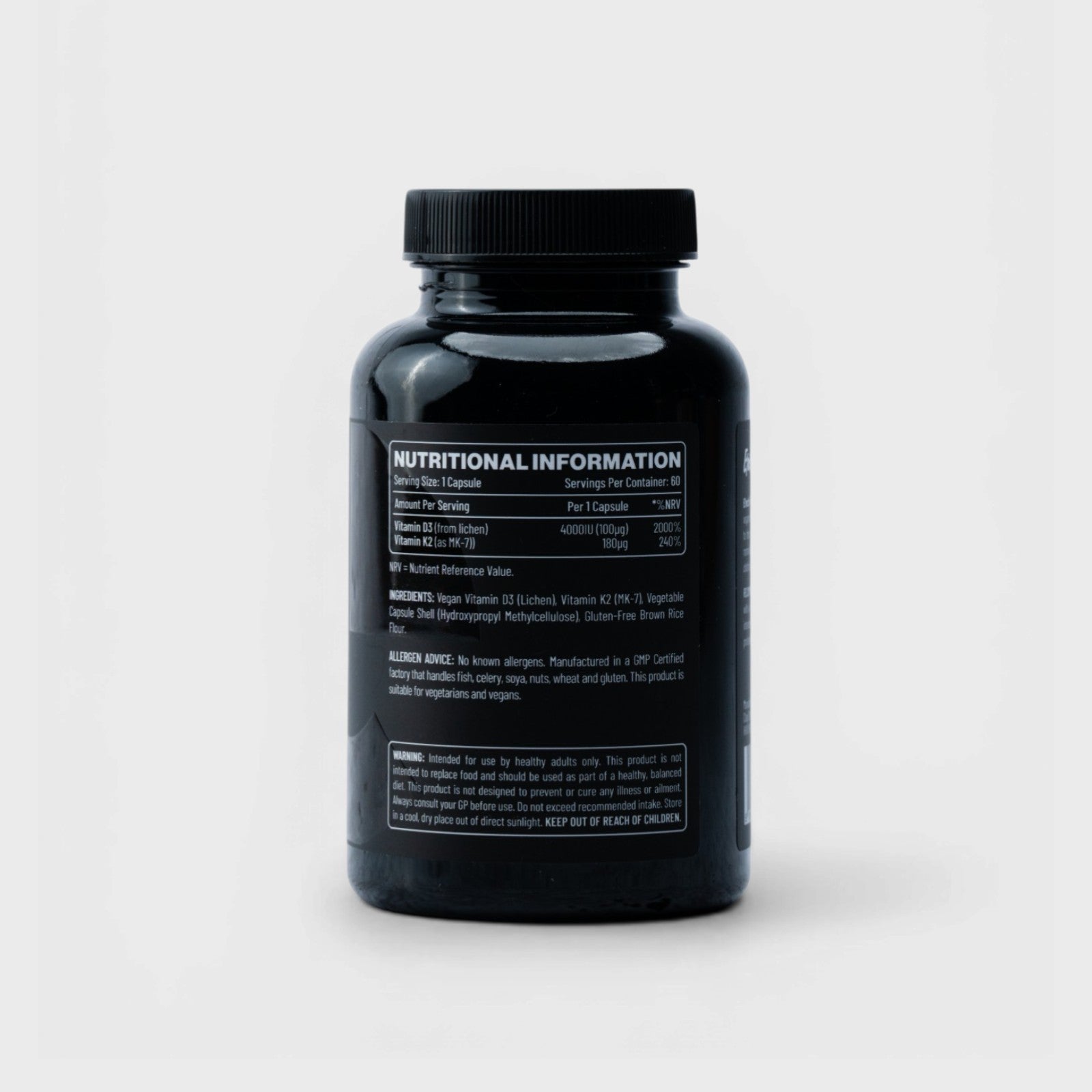 EFECTIV® Vitamin D3 with K2 | 60 Servings | Immune Support