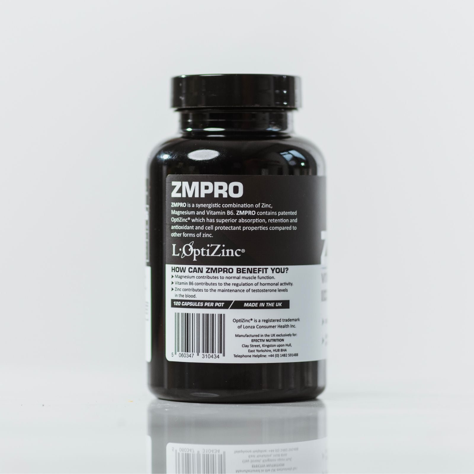 EFECTIV® ZMPRO (OptiZinc®) | 60 Servings | Sleep & Recovery Support