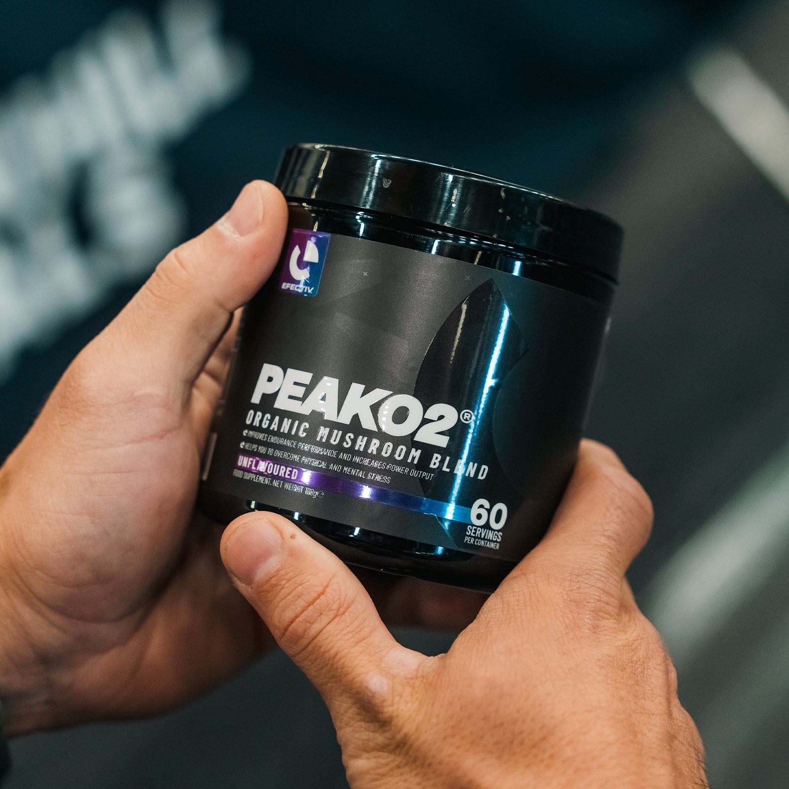 EFECTIV® PeakO2® Organic Mushroom Blend | 60 Servings | VO2 Max