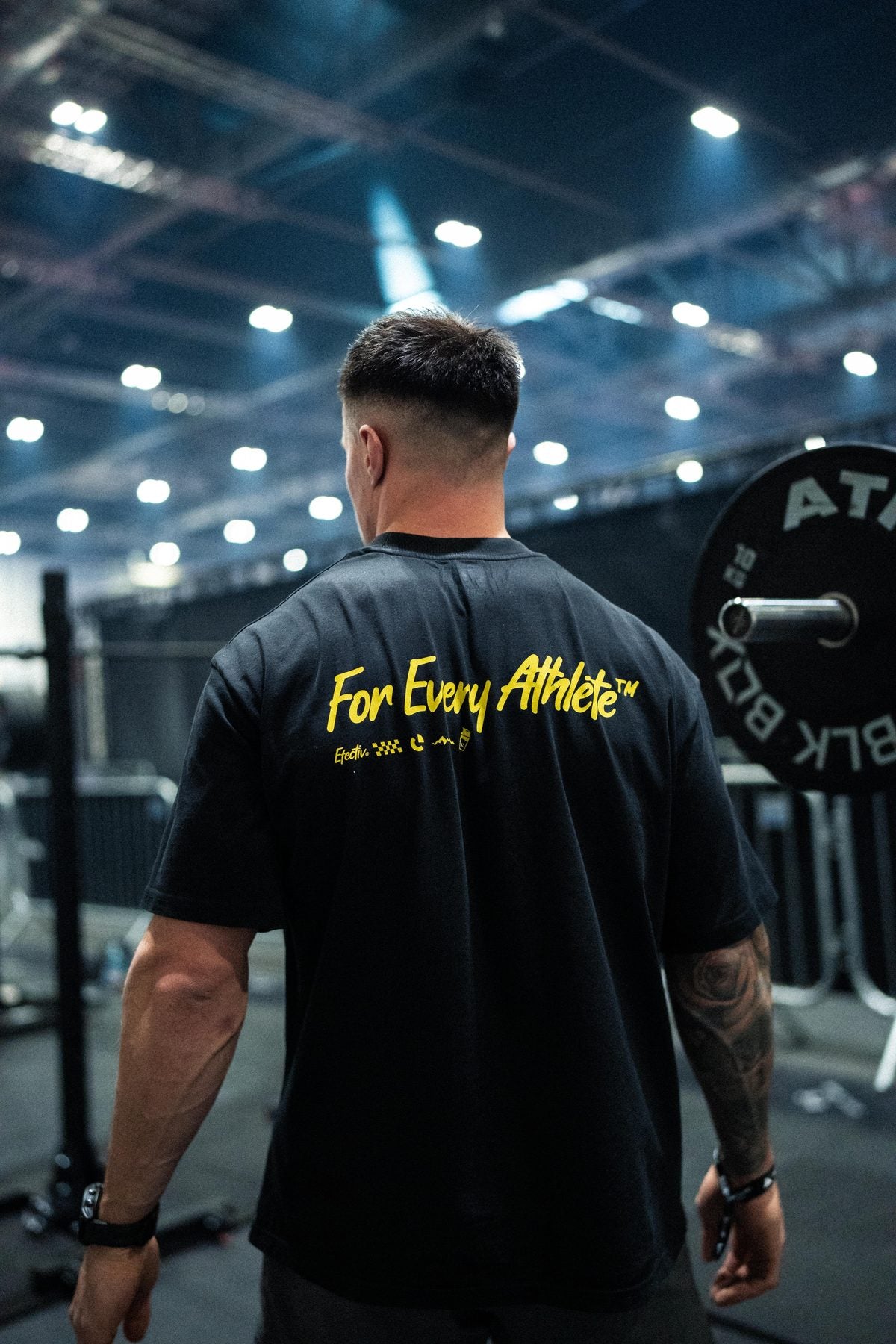 Athlete in an Efectiv For Every Athlete T-shirt at ATHX