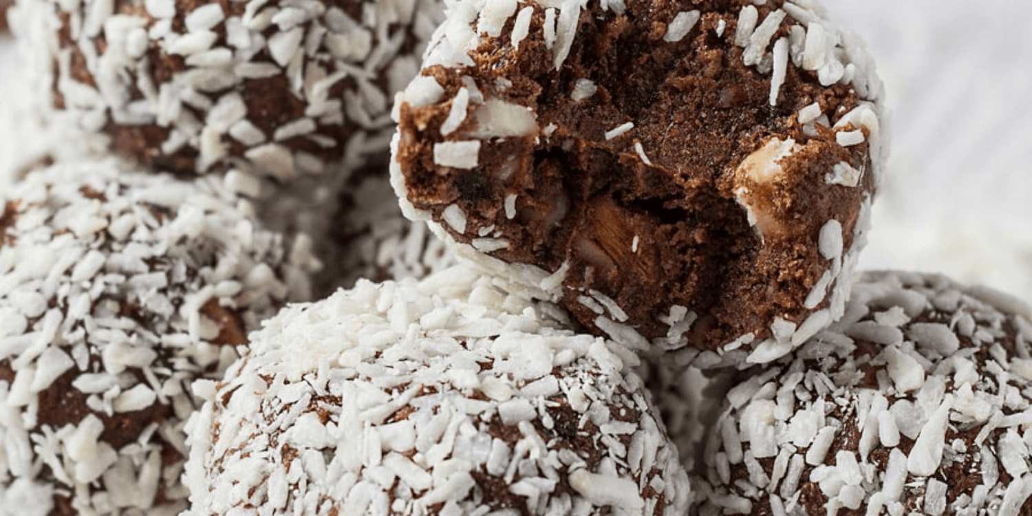 Coconut Protein Bites