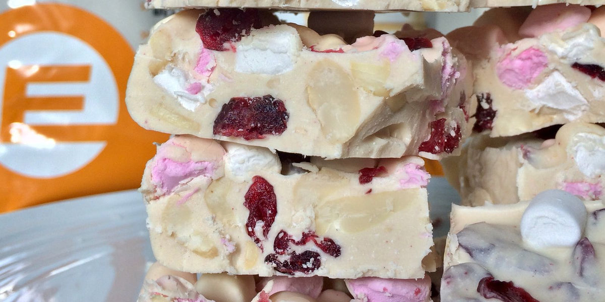 White Chocolate & Berry Protein Rocky Road | EFECTIV NUTRITION – EFECTIV Nutrition