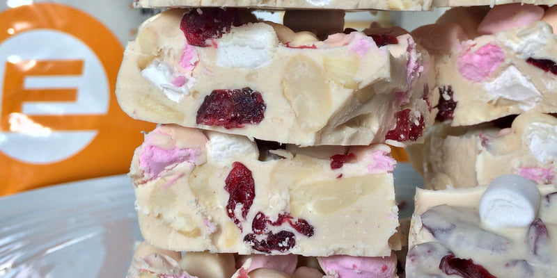 White Choc & Berry Rocky Road