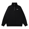 Quarter-Zip Drop Shoulder Sweatshirt - 1