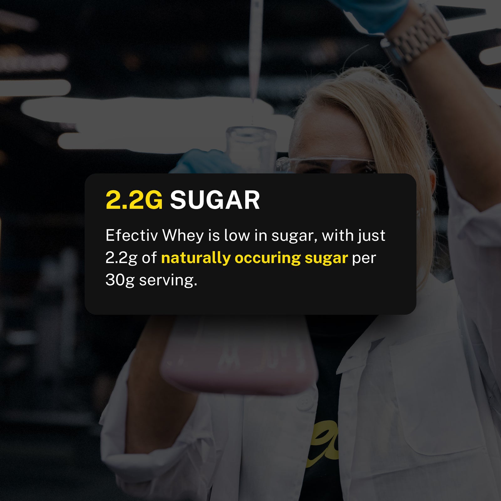 EFECTIV® Whey Protein Powder | 60 Servings | Muscle Growth & Recovery