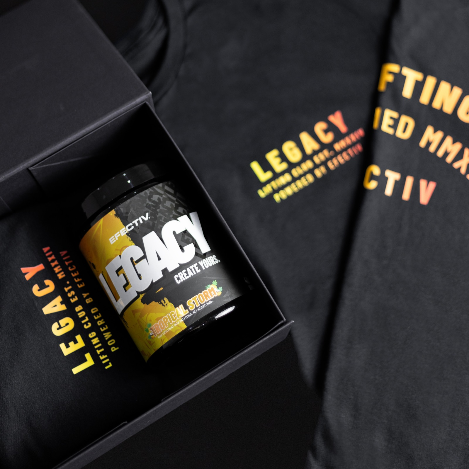 EFECTIV LEGACY Lifting Club T-Shirt (Tropical Storm)