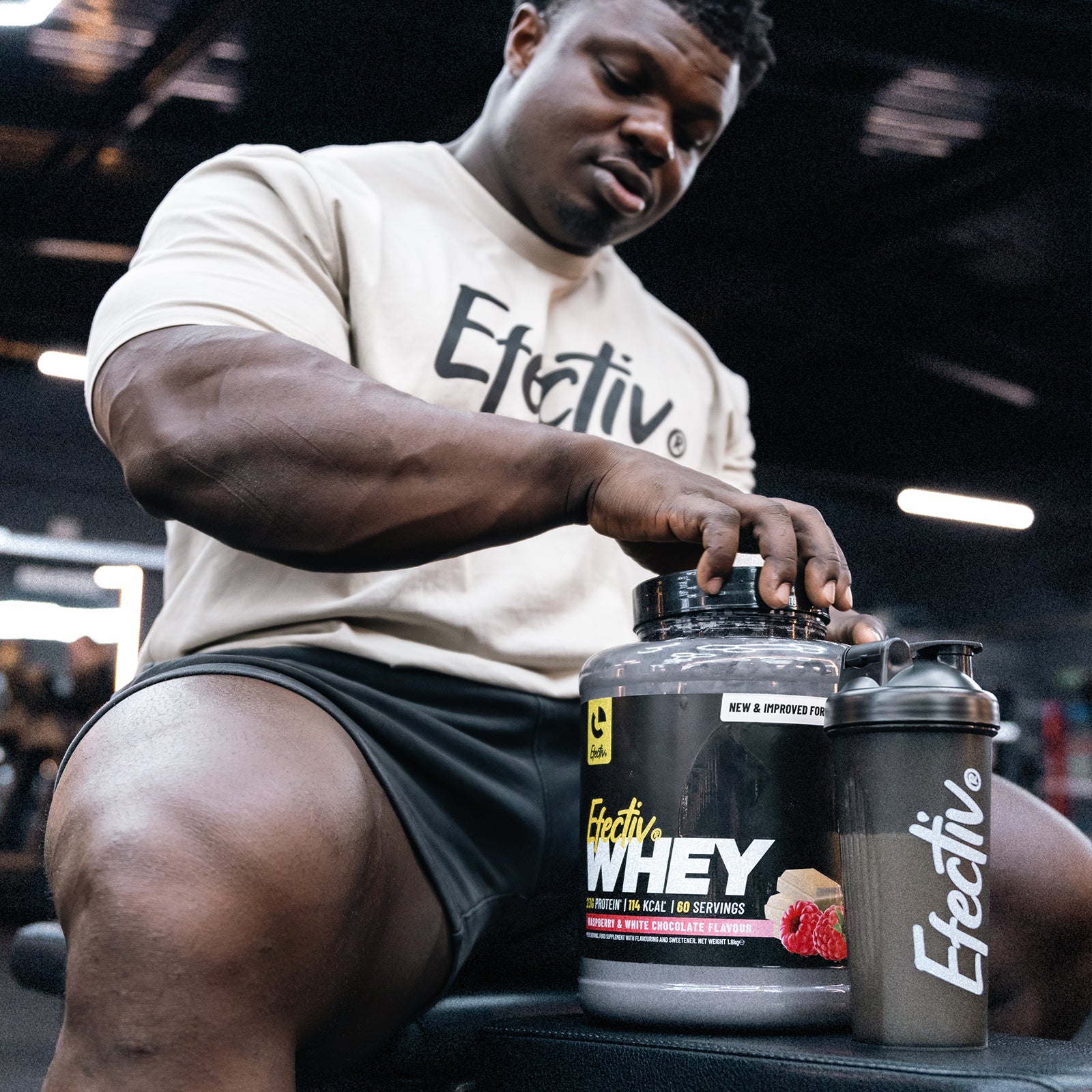 EFECTIV® Whey Protein Powder | 60 Servings | Muscle Growth & Recovery