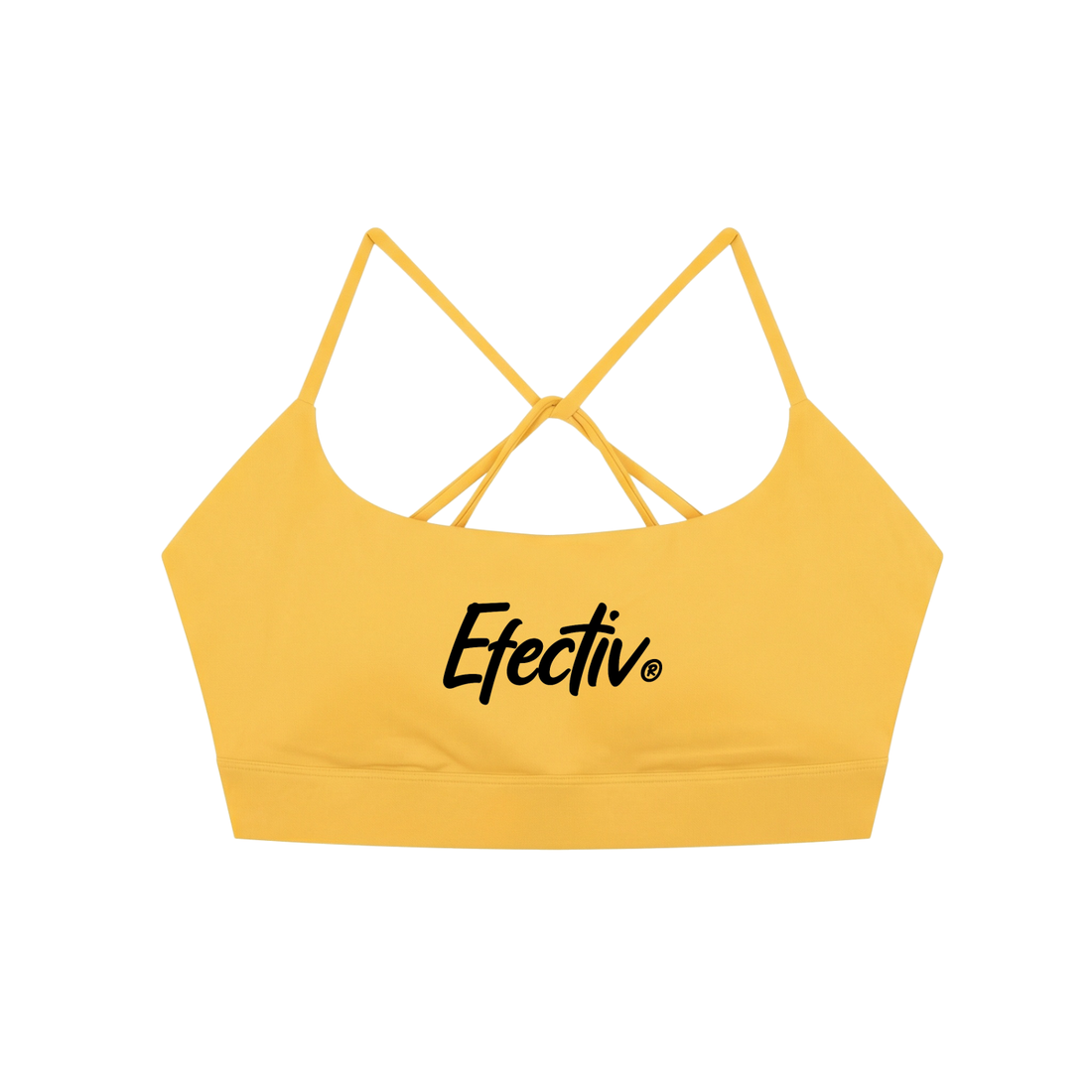 Strappy Criss Cross Yoga Sports Bra