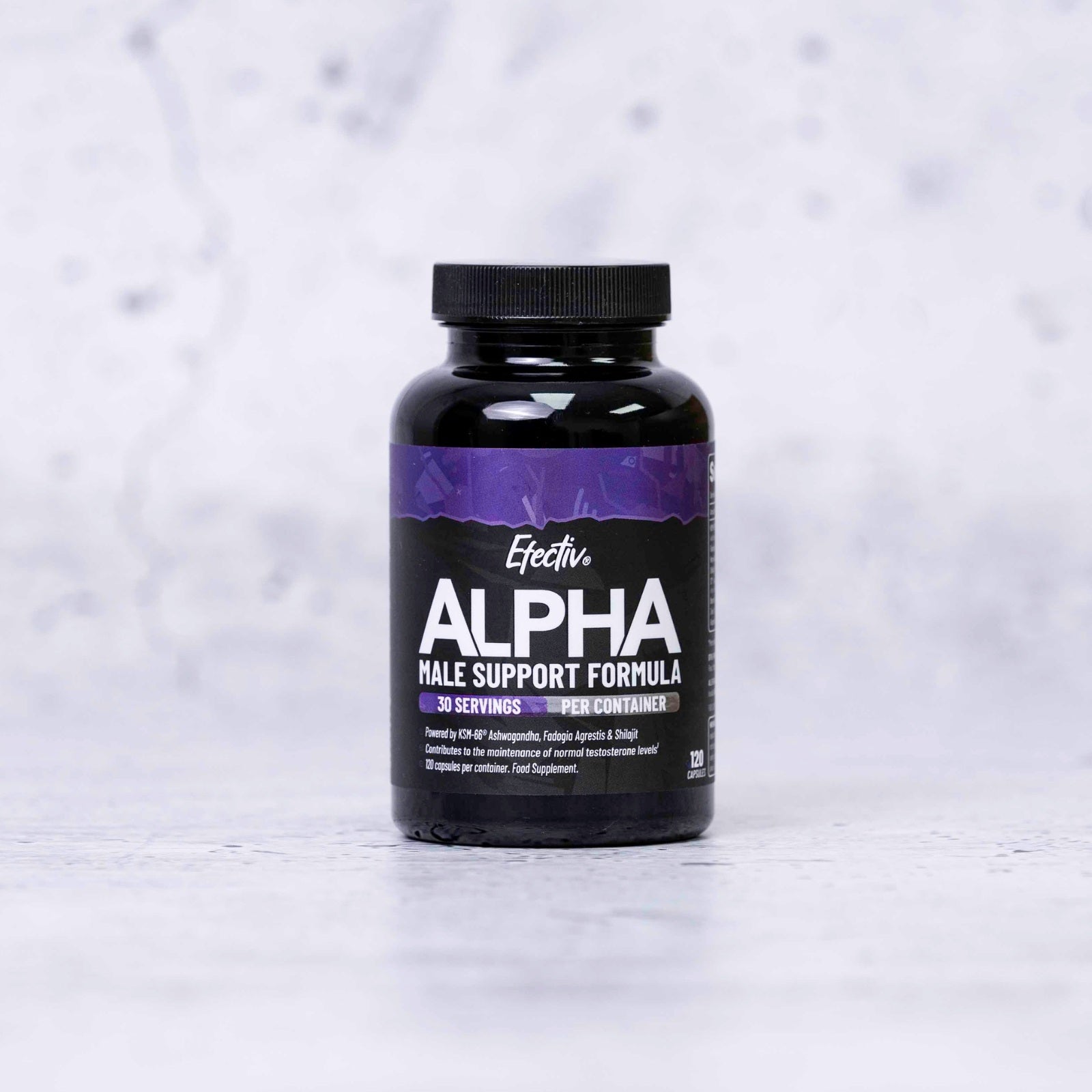 EFECTIV® ALPHA Male Support | 30 Servings | Testesterone Support