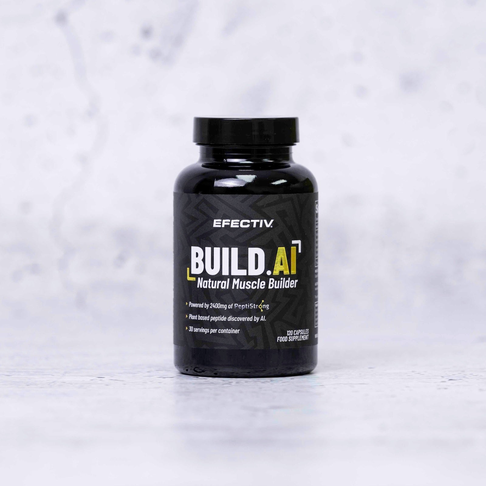 EFECTIV® BUILD.AI (with PeptiStrong®) | 30 Servings | Muscle Builder