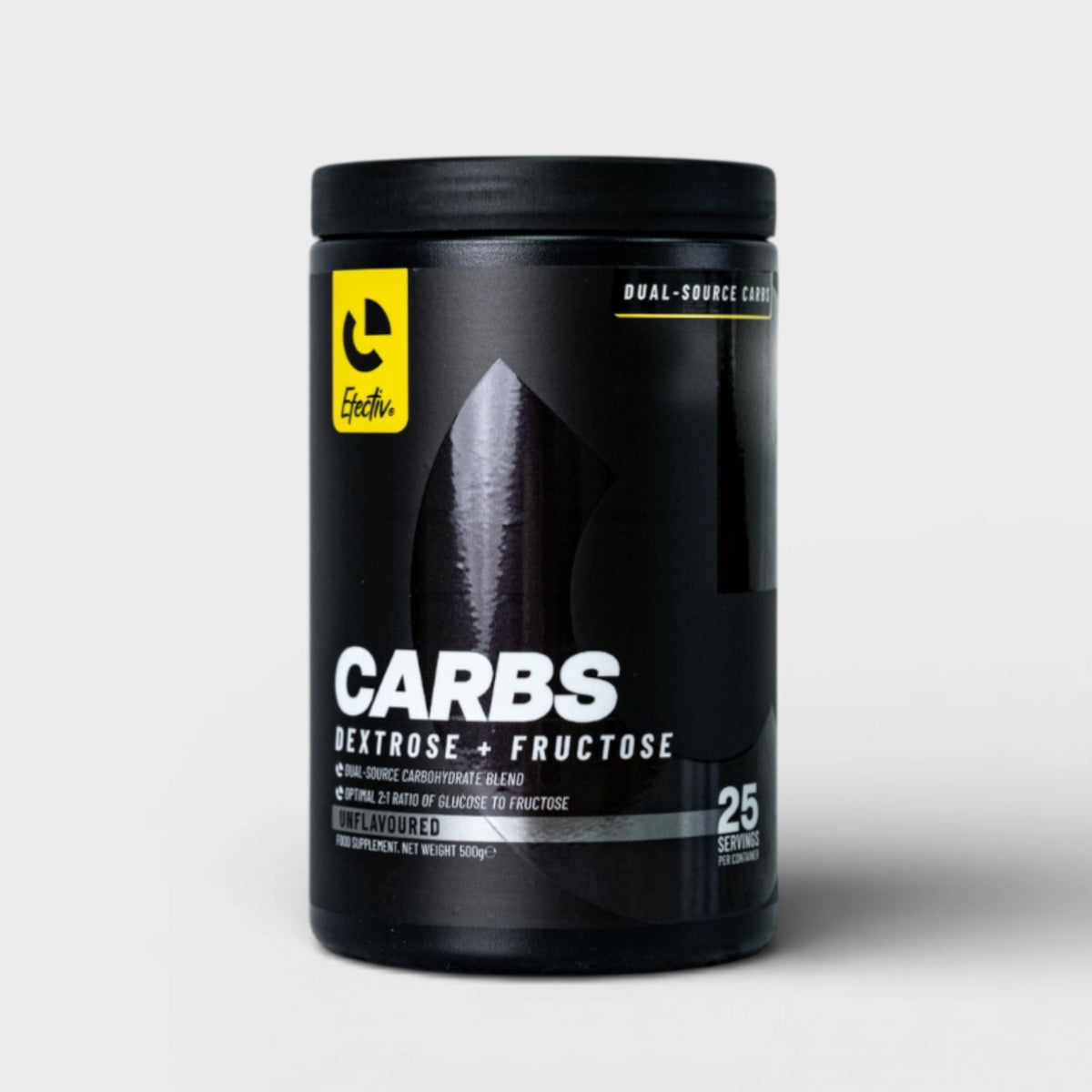 EFECTIV® Carb Powder | 2:1 Dextrose & Fructose Blend | 25 Servings