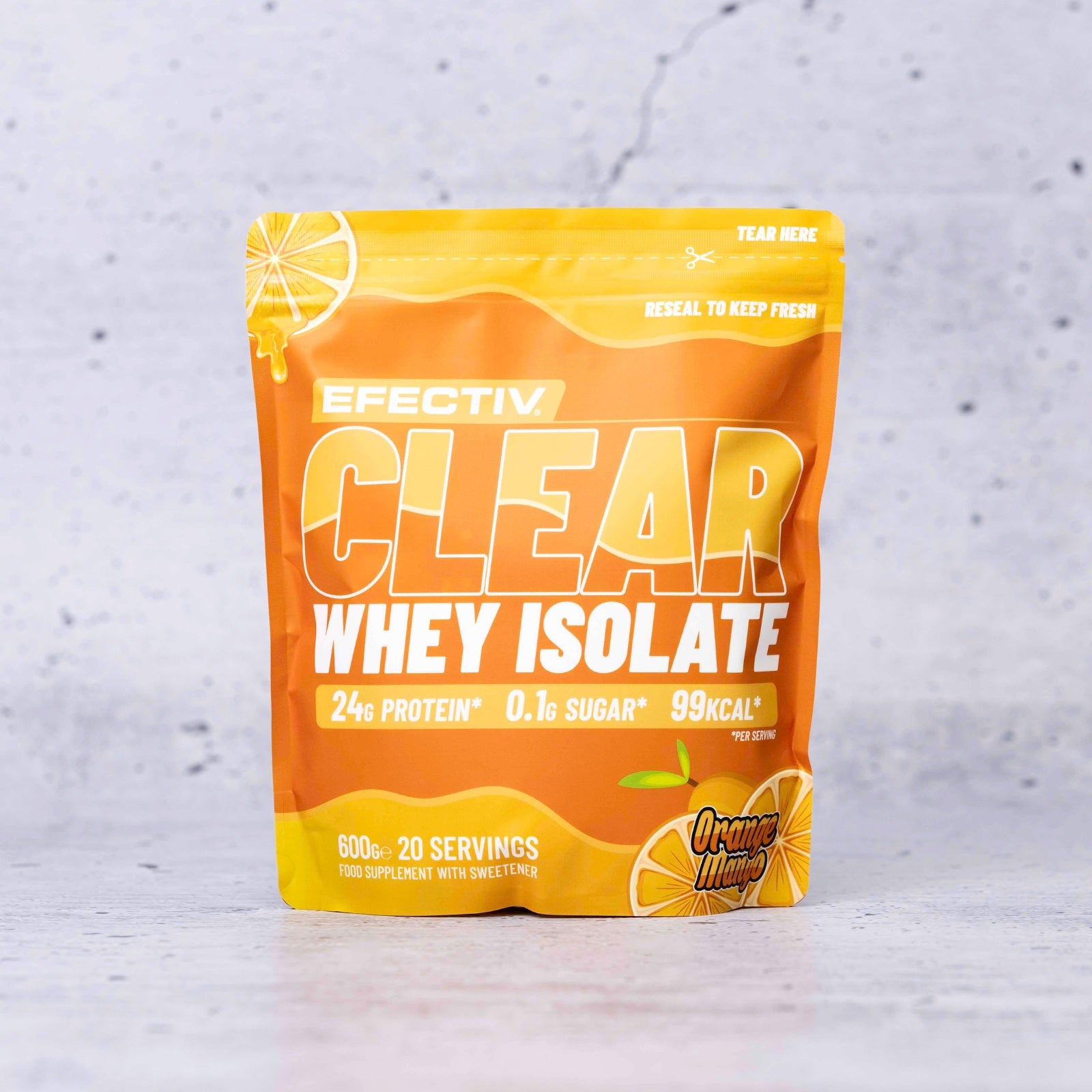 EFECTIV® Clear Whey Isolate | 20 Servings | Muscle Recovery