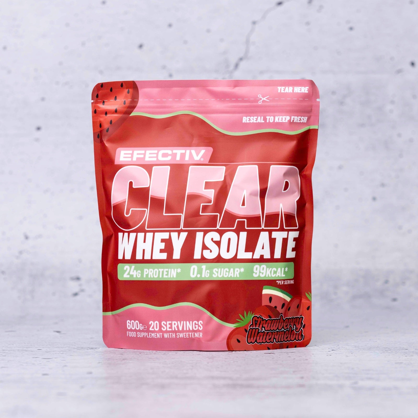 EFECTIV® Clear Whey Isolate | 20 Servings | Muscle Recovery