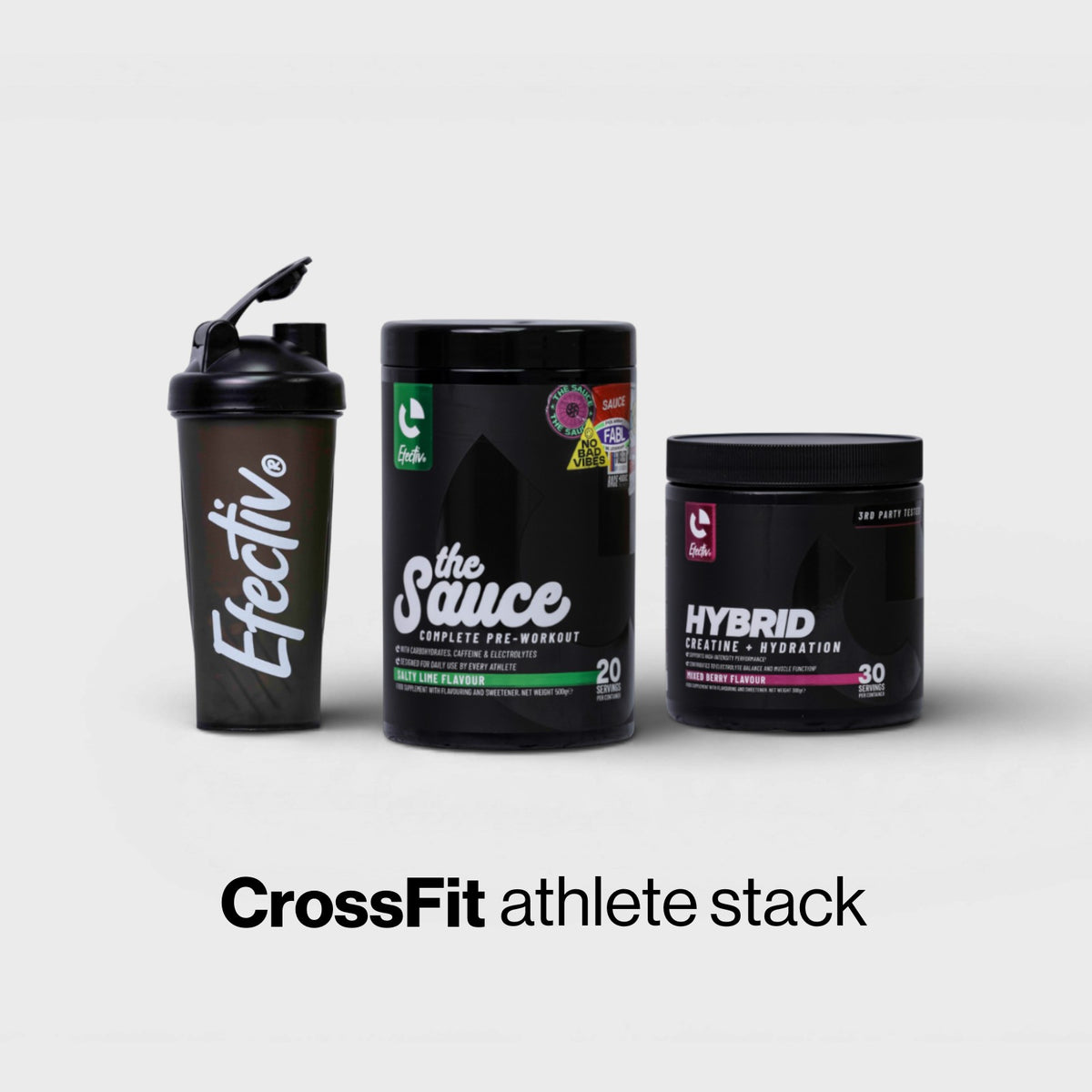 Stack Block Crossfit EFECTIV® CrossFit Athlete Stack | Performance Bundle – EFECTIV Nutrition