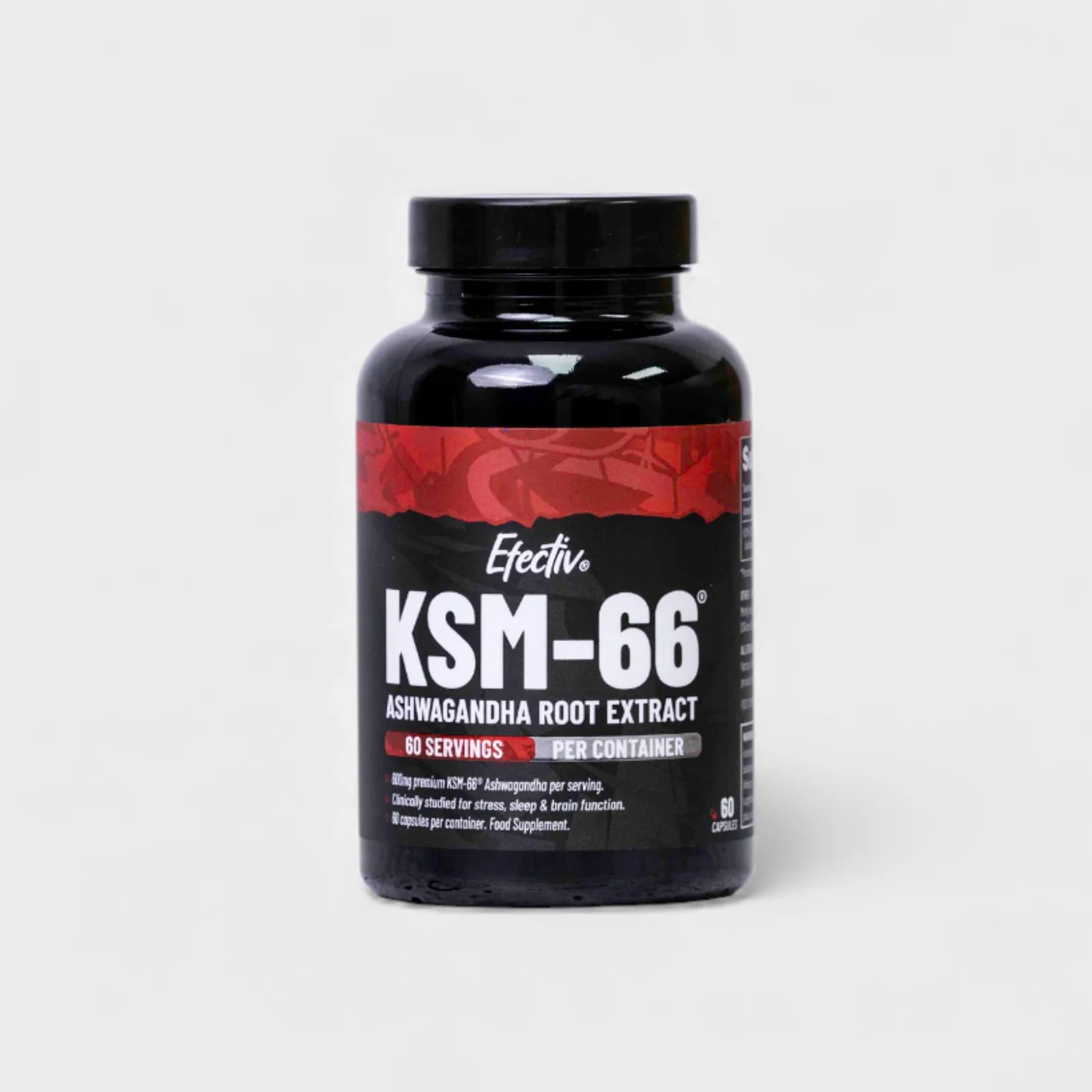 EFECTIV® KSM-66® Ashwagandha | 60 Servings