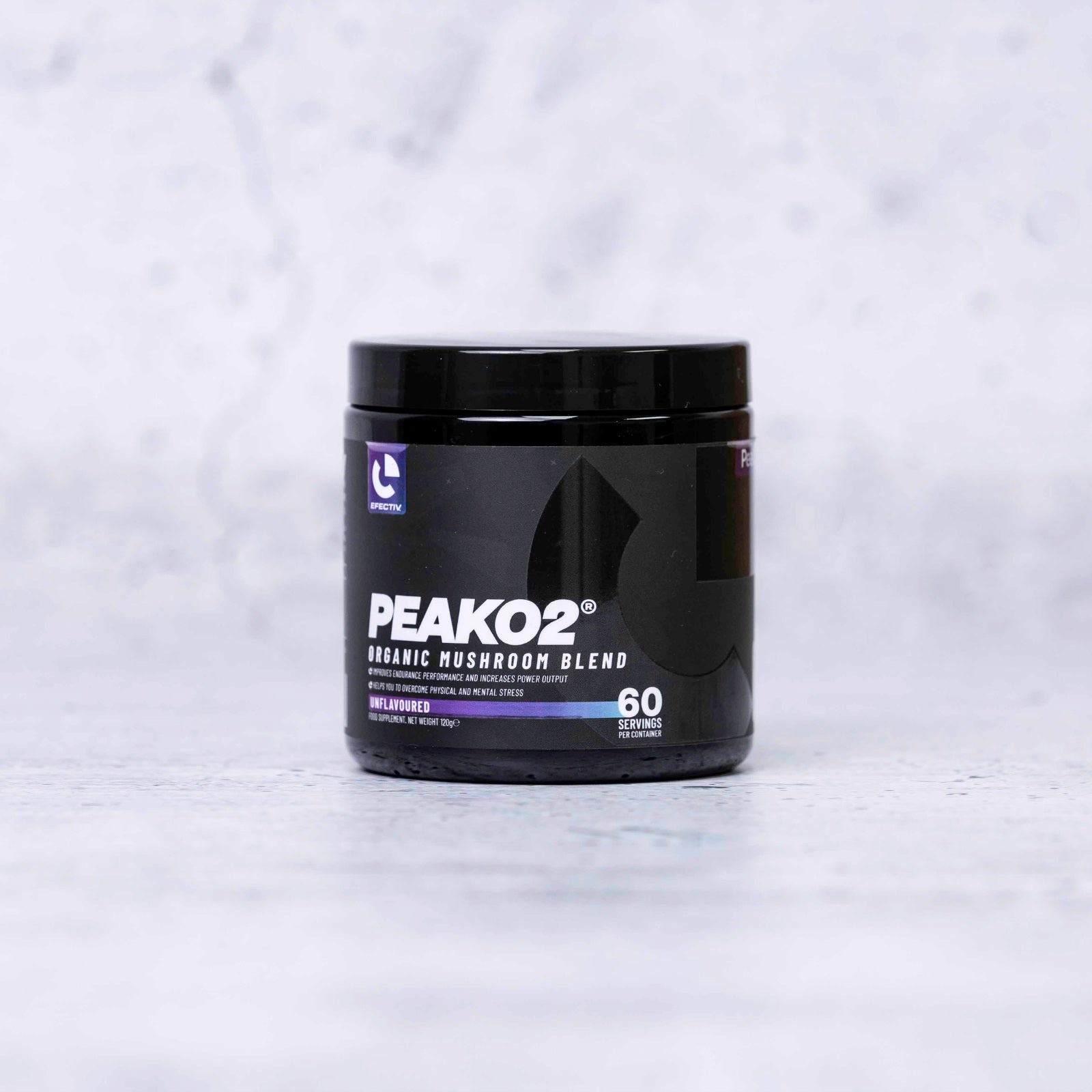 EFECTIV® PeakO2® Organic Mushroom Blend | 60 Servings | VO2 Max