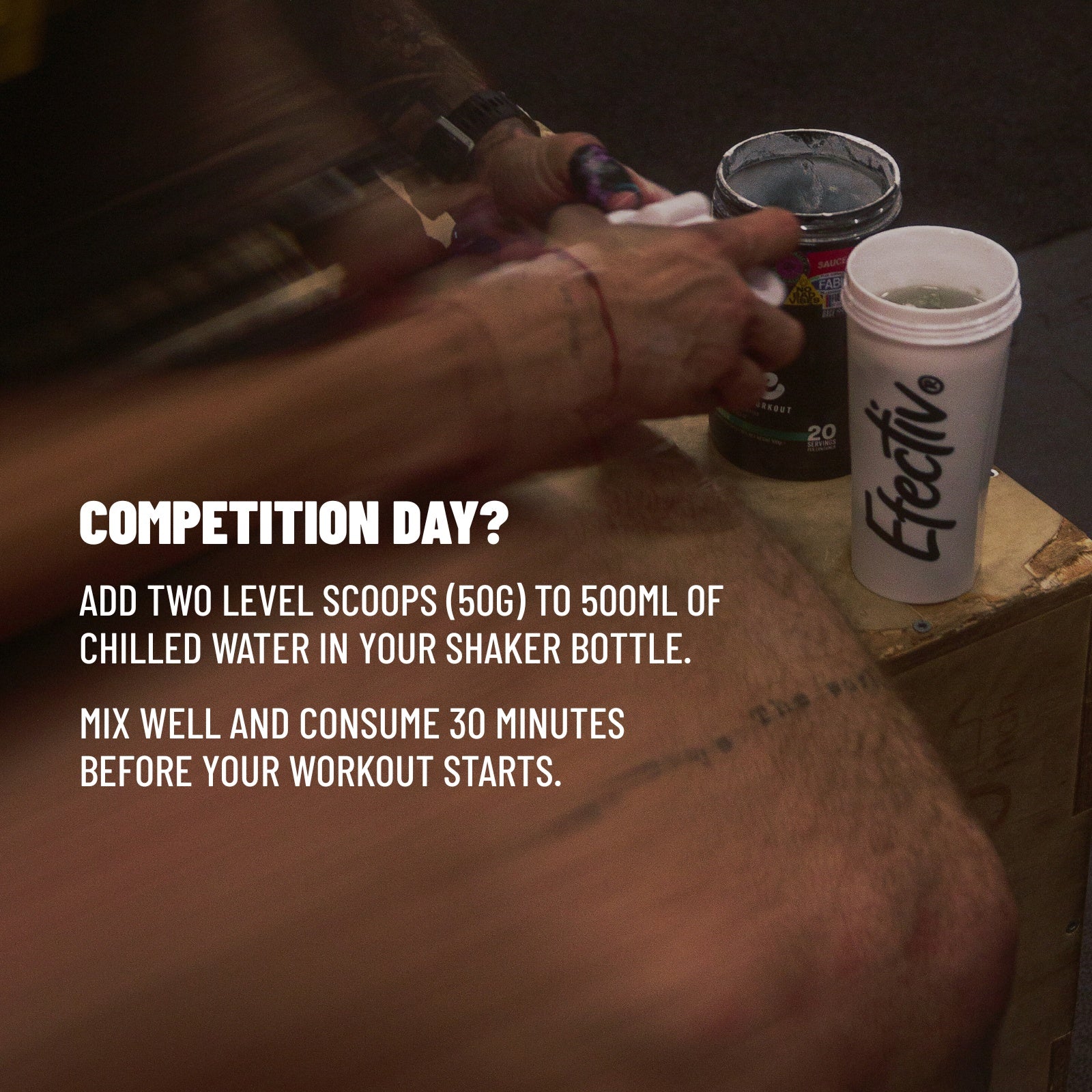 EFECTIV® The Sauce | CrossFit Pre-Workout | 20 Servings