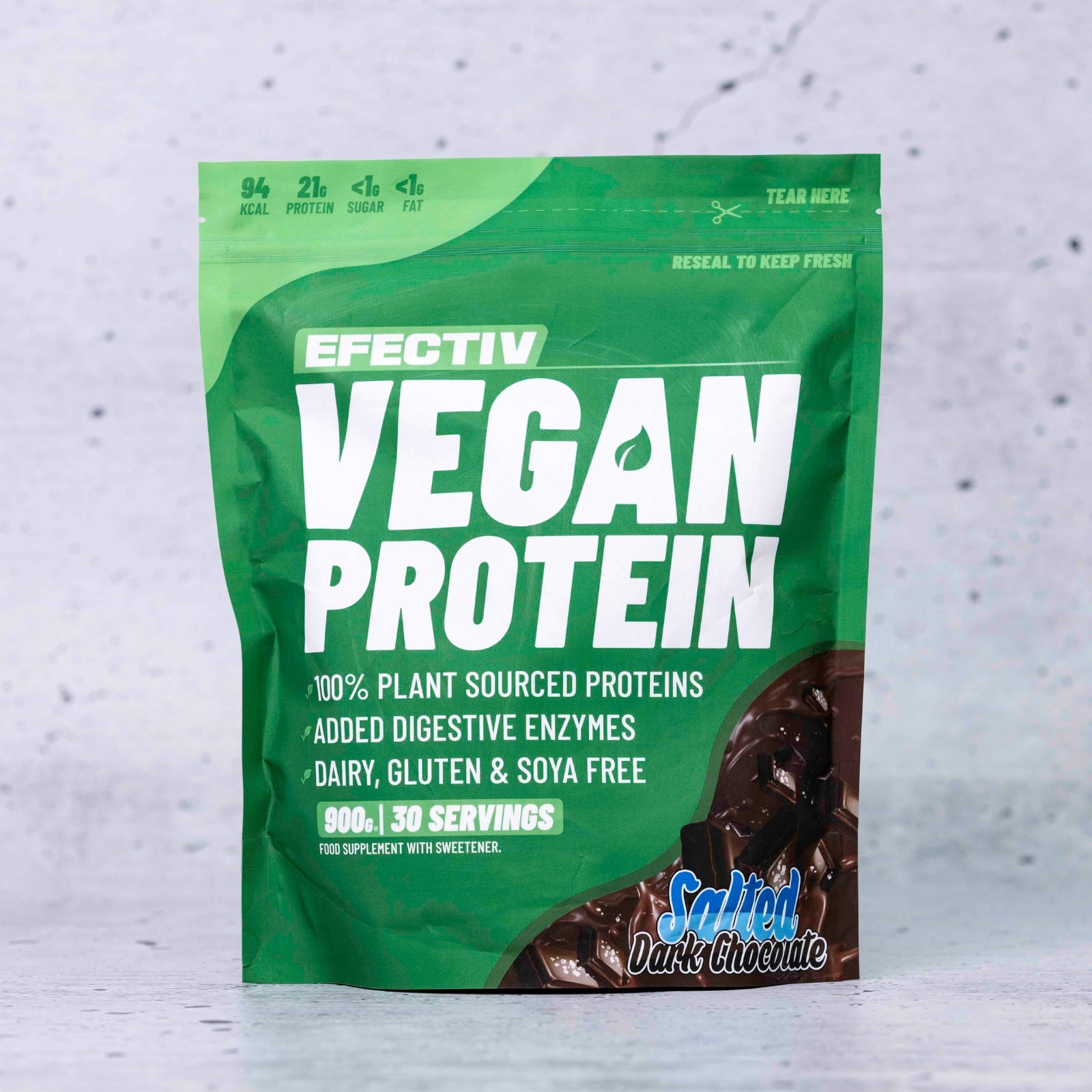 EFECTIV® Vegan Protein Powder | 30 Servings | 100% Plant-Based