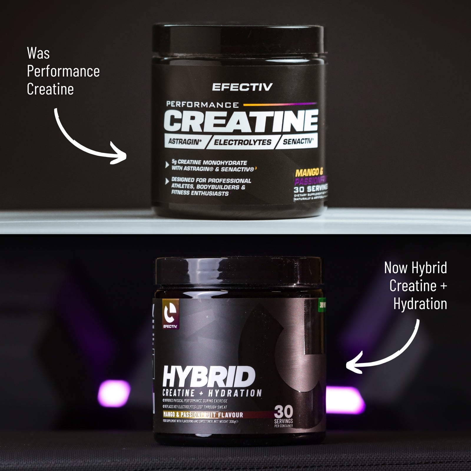 EFECTIV® Hybrid Creatine + Hydration 300g