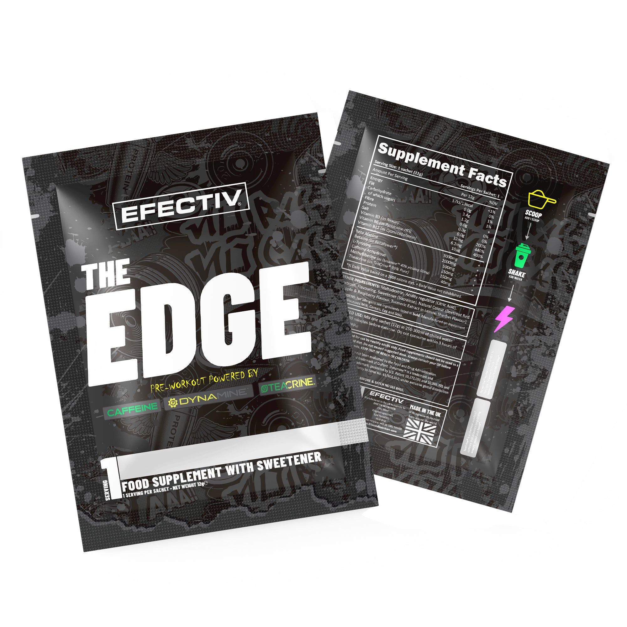 EFECTIV The EDGE Pre-Workout Sample 12g