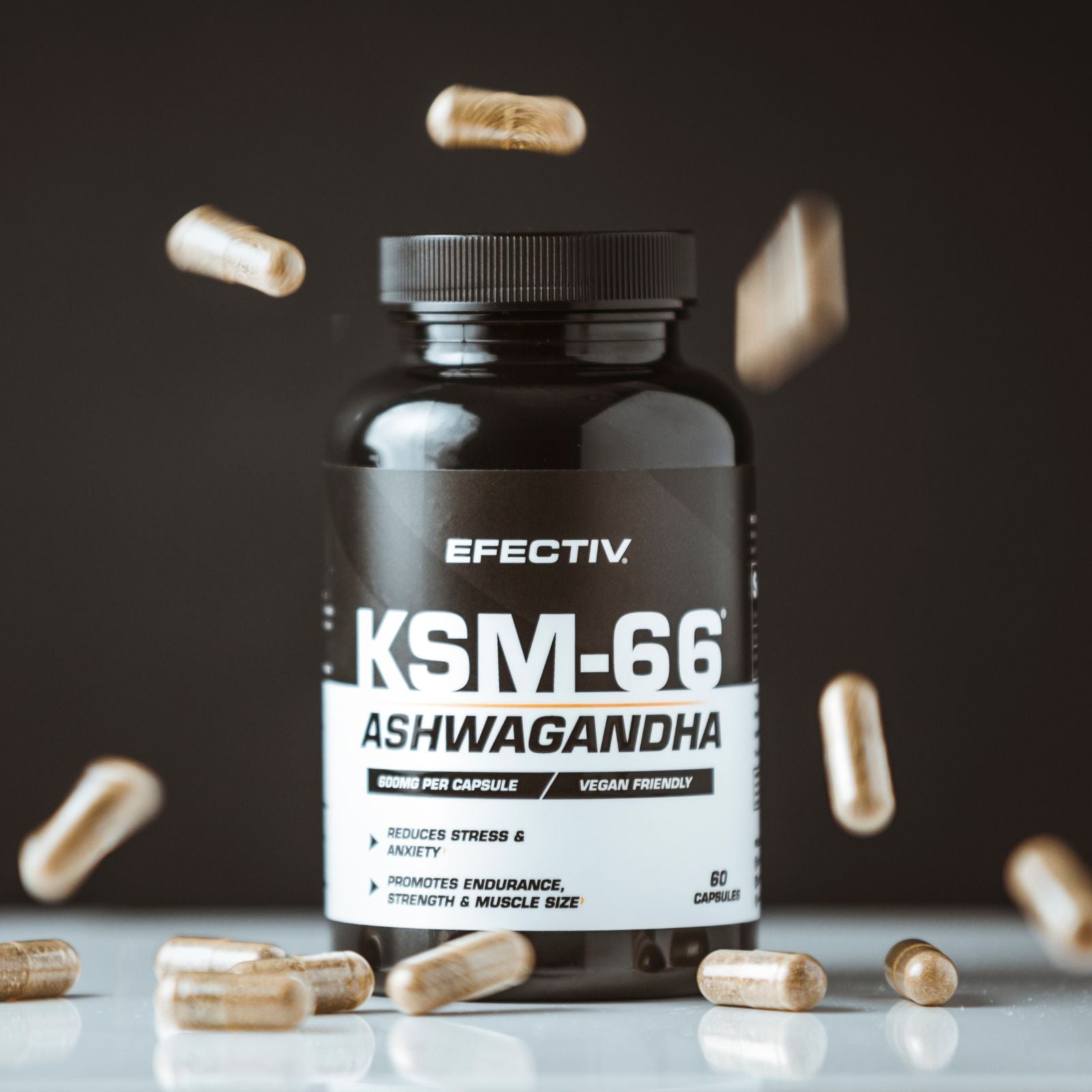 EFECTIV KSM-66® Ashwagandha 60 Caps