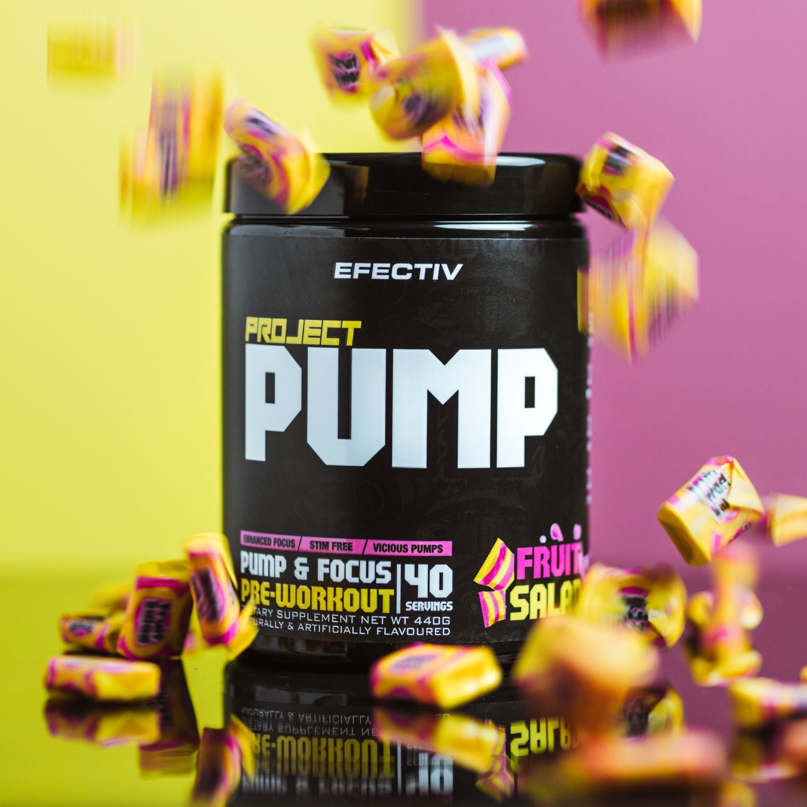 EFECTIV Project PUMP Pre-Workout 440g