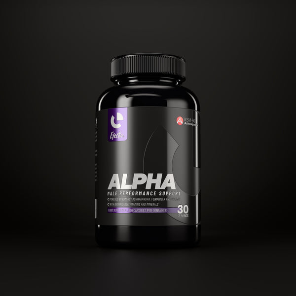 EFECTIV® ALPHA Male Performance Support | 30 Servings