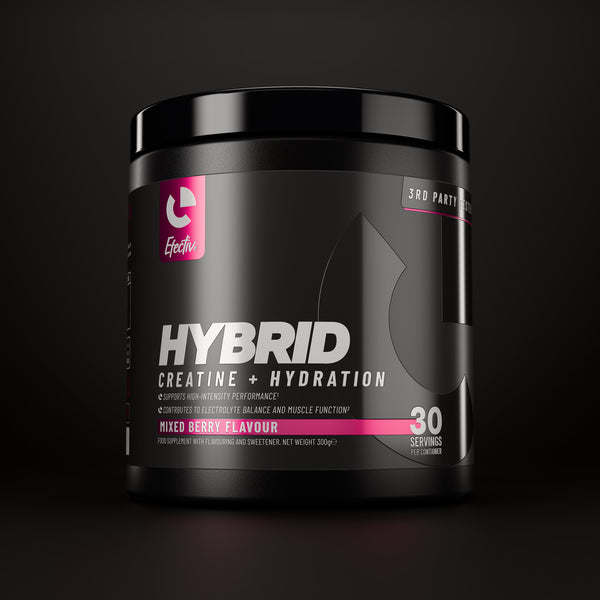 EFECTIV® Hybrid Creatine + Hydration | 5g Creatine | 30 Servings